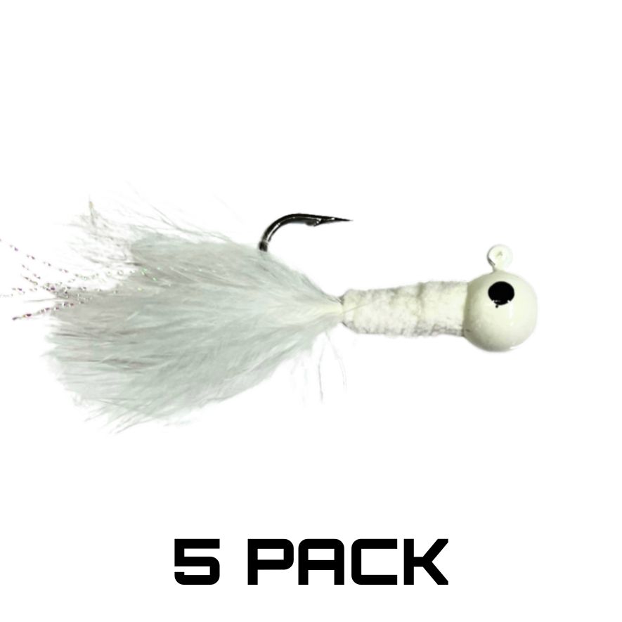 JYG Pro Fishing CR-1/4 1/4oz Crappie Jigs