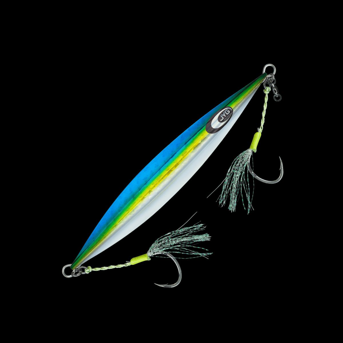 JYG Pro Fishing DP-R-200G-SD 200g Deep Collection Limited Edition Rigged Slow Pitch Jig - Sardine
