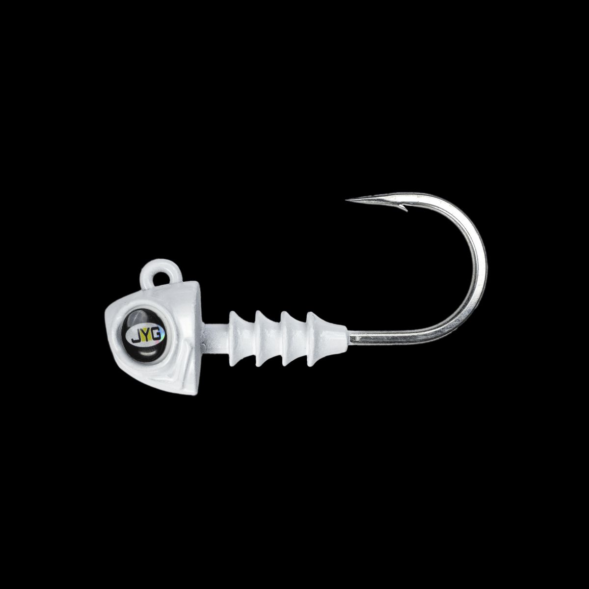 JYG Pro Fishing SWYM-JH-3-1/4-PL-3PK Swym 3", 1/4oz. Jig Head - Pearl (3 Pack)