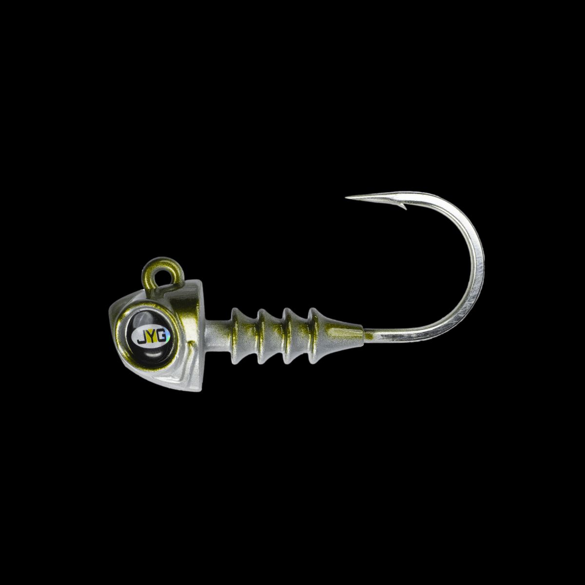 JYG Pro Fishing SWYM-JH-4-1/2-DD-3PK Swym 4", 1/2oz. Jig Head - Dirty Dinero (3 Pack)