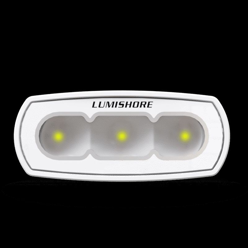 LUMISHORE Eclipse Flood Light - 4" White