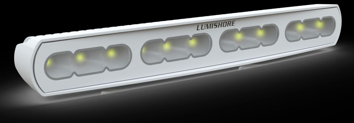 LUMISHORE LUX Series CRGBW Color Flood Light - 18"