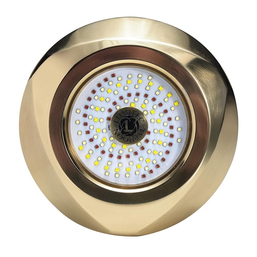 LUMITEC Typhoon Thru-Hull Underwater Light White/Blue
