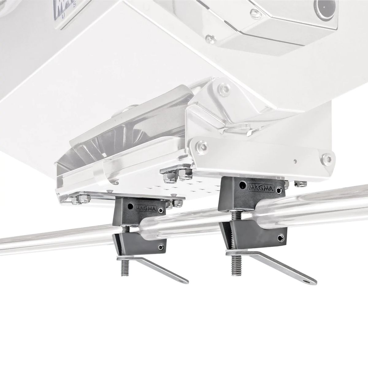 MAGMA Dual Horizontal Round Standard Rail Mount