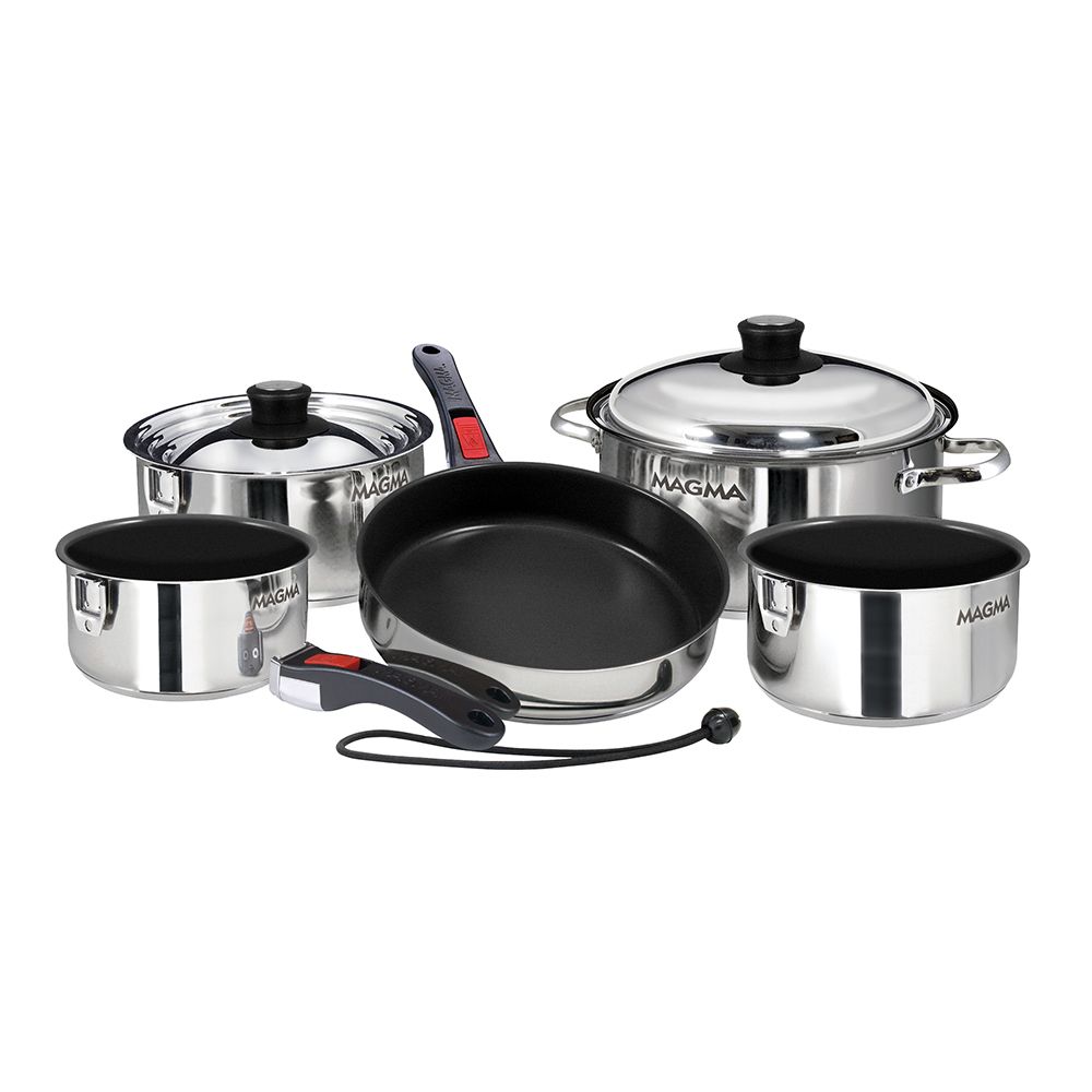 MAGMA Nestable 10-Piece Induction Compatible Cookware