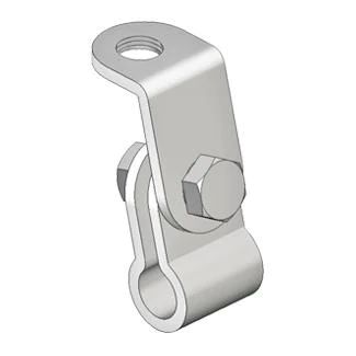 MAGMA Stamped Stainless Steel L-Bracket and Clamp Assembly