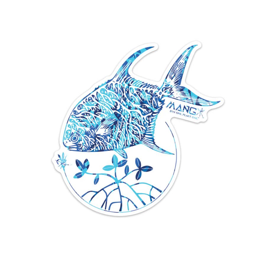 MANG FISH FOR CHANGE PERMIT STICKER