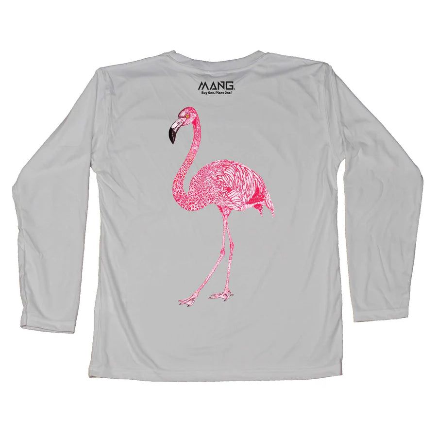MANG TODDLER FLAMINGO LONG SLEEVE PERFORMANCE SHIRT