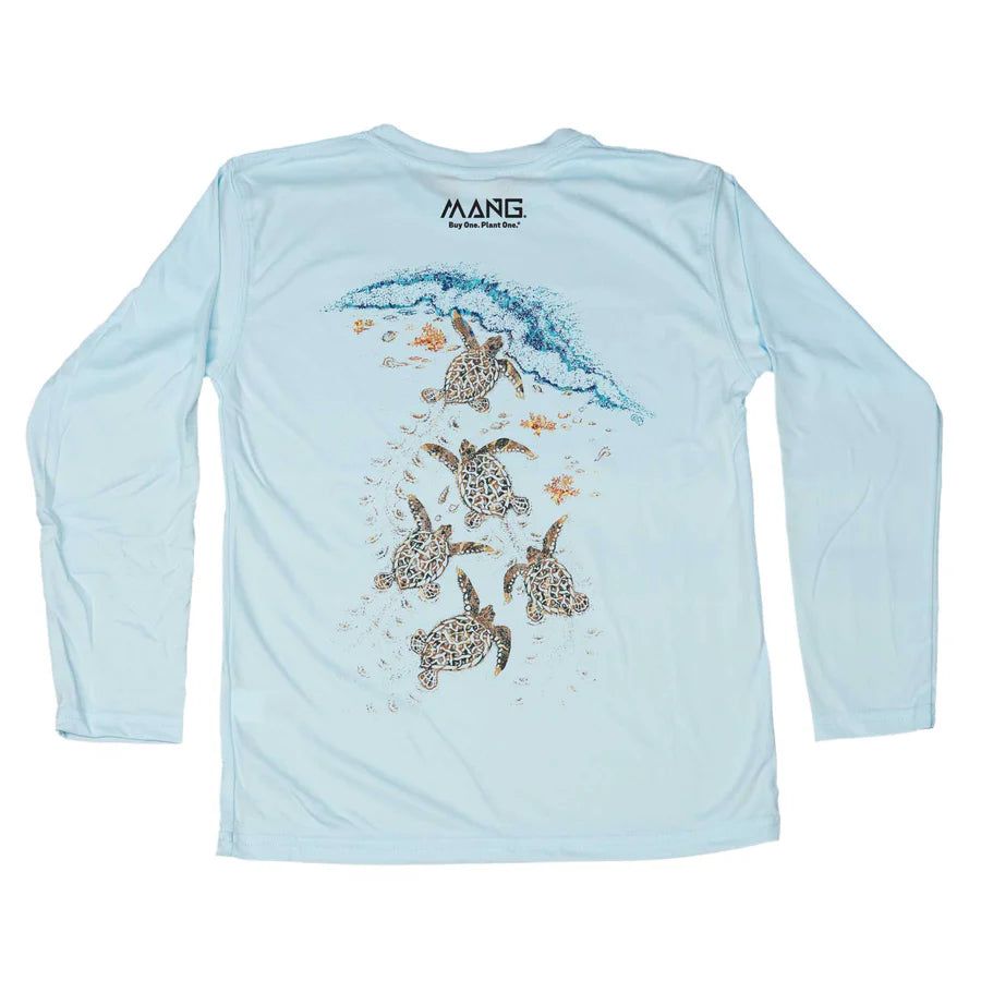 MANG YOUTH TURTLE CRAWL LONG SLEEVE PERFORMANCE SHIRT