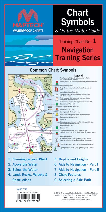 MAPTECH Chart Symbols & On-the-Water Guide