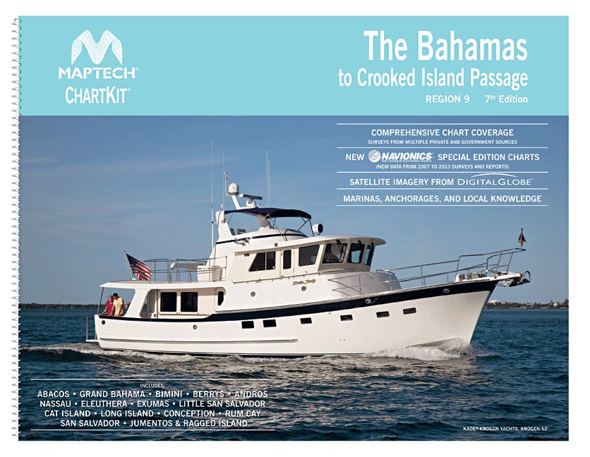 MAPTECH ChartKit® Region 9, 7th Edition - The Bahamas to Crooked Island Passage