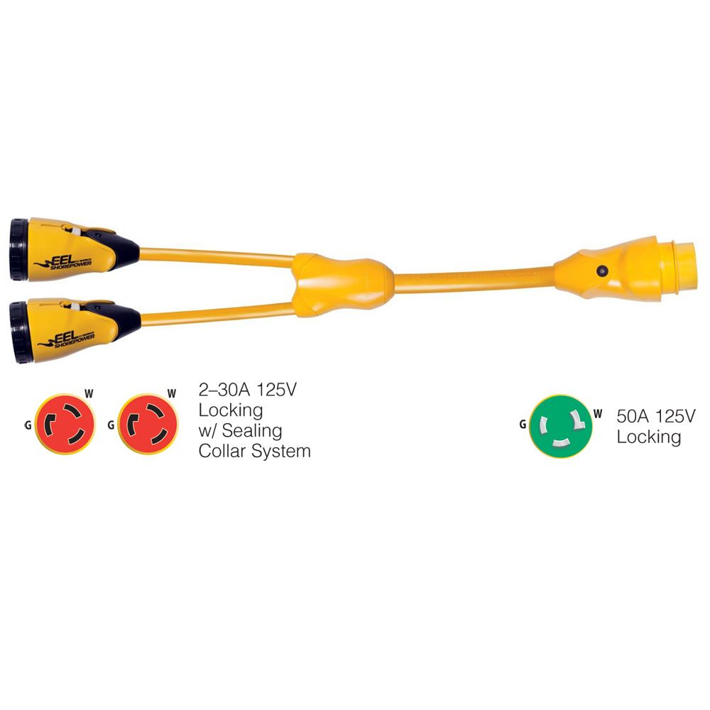 MARINCO EEL "Y" Adapters - Two Female/One Male