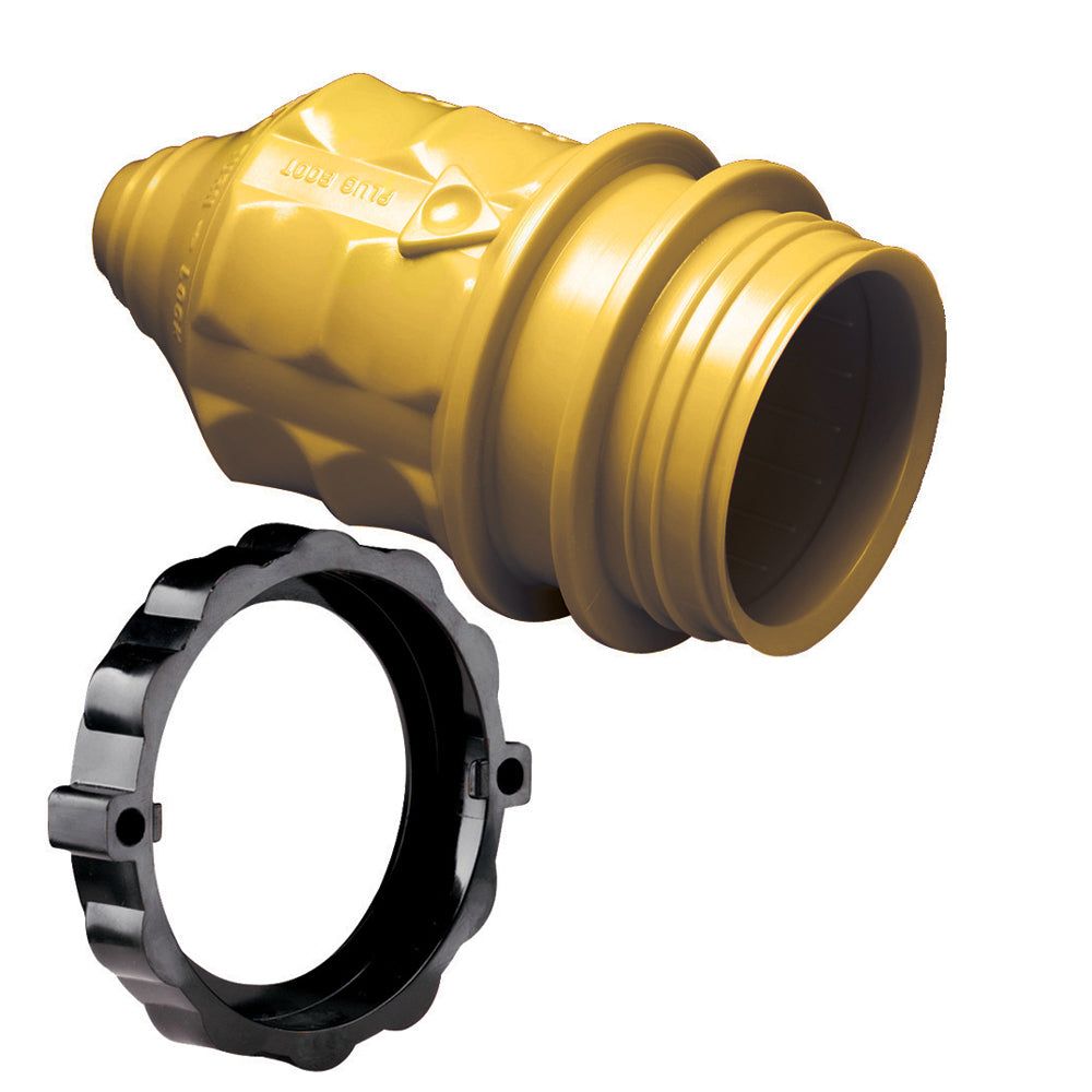 MARINCO Weatherproof Cover With Easy Lock Sealing Ring, 20A/30A