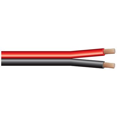 Marpac Bonded Parallel Wire - 2-Conductor - 16 Gauge - Red/Black - 100 Feet
