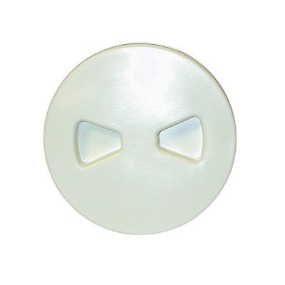 Marpac Deck Plate With Texture Lid - White - Screw Out