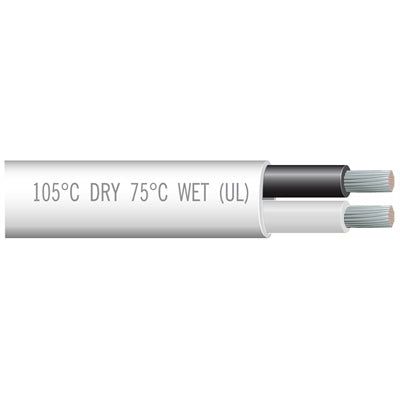 Marpac Multi-Conductor Marine Wire - Duplex - 16 Gauge - Black/White - 100 Feet