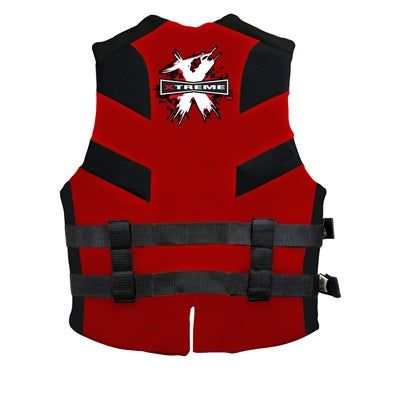 Marpac Neoprene Sport Vest - Red/Black - 90 Pounds And Over