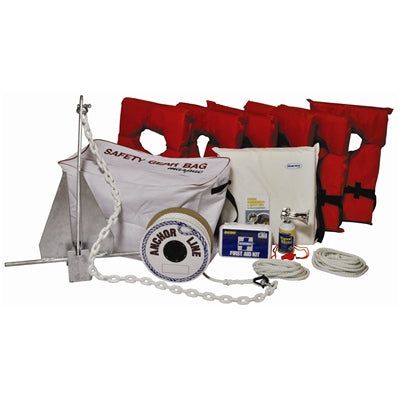 Marpac Pre-Packaged USCG Compliance and Safety Kit - UPS Able - The “Deluxe Yachters” Non-Haz-Mat