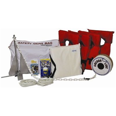 Marpac Pre-Packaged USCG Compliance and Safety Kit - UPS Able - The “Mid-Range Deluxe Boater” Non-Haz-Mat
