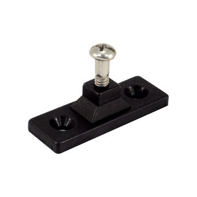 Marpac Side Mount Deck Hinge - 2 Hole - Black Nylon