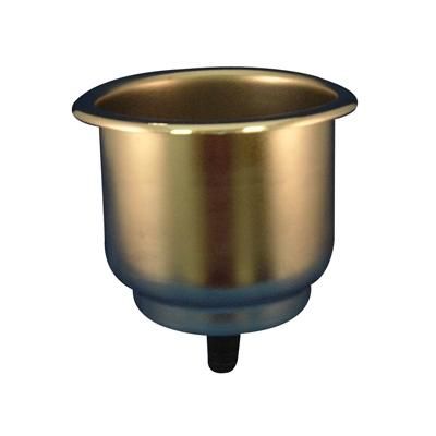 Marpac 7-0961 Stainless Steel Cup Holder (3 1/2" Cut-Out x 4 1/2" Outside Diameter)