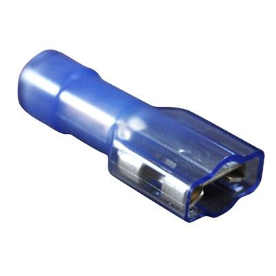 Marpac Vinyl Quick Disconnects - Fully Insulated - 16-14 AWG - Female - Blue - Package Of 4