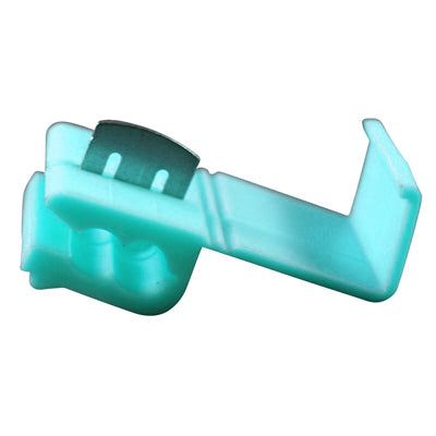Marpac Vinyl Scotch Locks - 14-18 AWG - Blue - Package Of 3