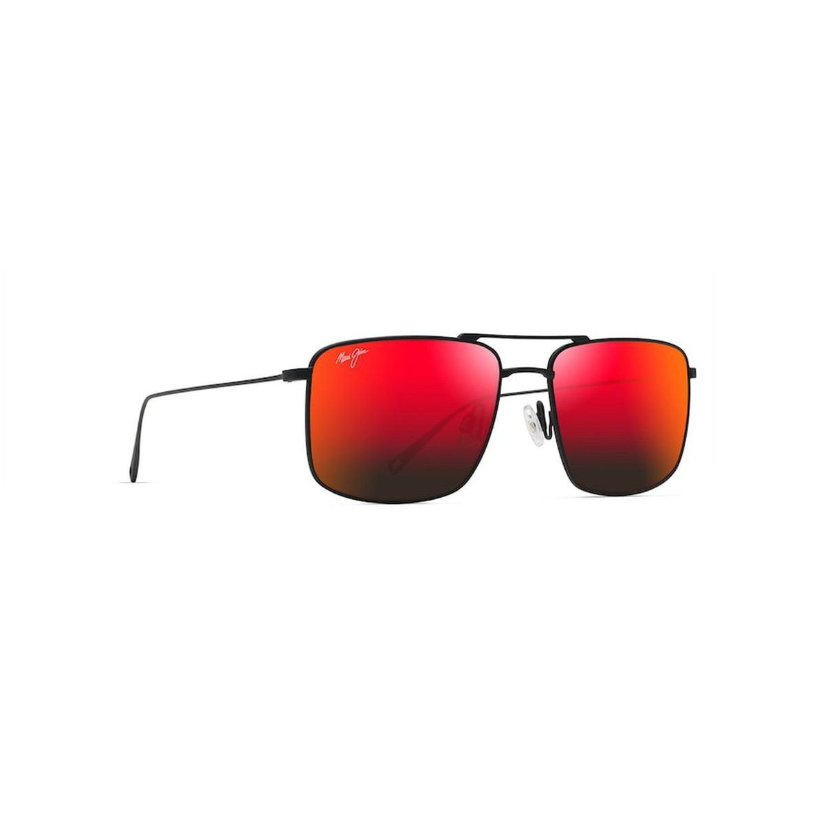 MAUI JIM Aeko Sunglasses Matte Black | HAWAII LAVA