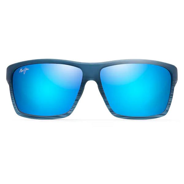 Maui Jim Alenuihaha Blue Black Stripe - Blue Hawaii Sunglasses