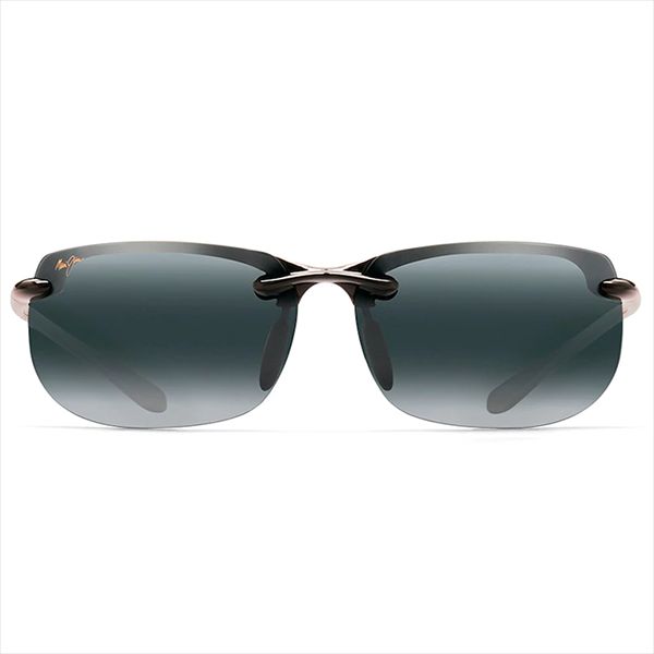 Maui Jim Banyans Gloss Black - Neutral Grey Sunglasses