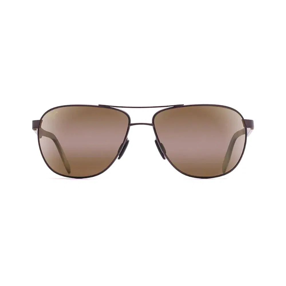 MAUI JIM Castles Sunglasses Matte Chocolate | HCL Bronze
