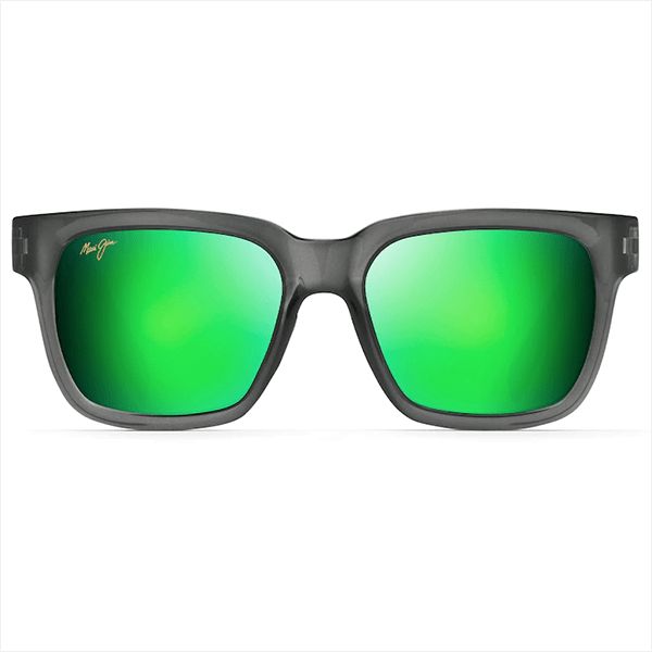 Maui Jim Mongoose Translucent Grey - Maui Green Sunglasses