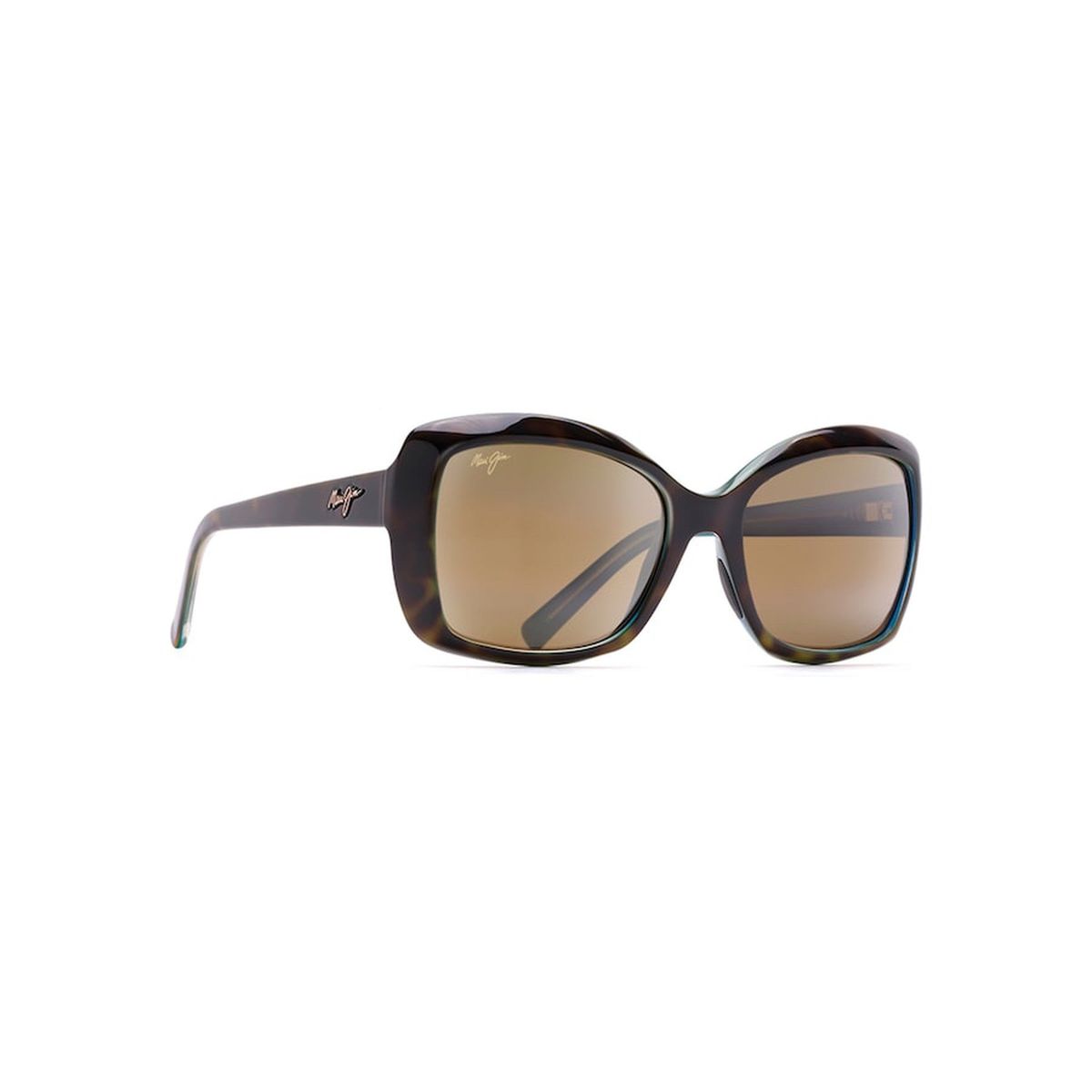 MAUI JIM Orchid Sunglasses Tortoise w/Peacock | HCL Bronze