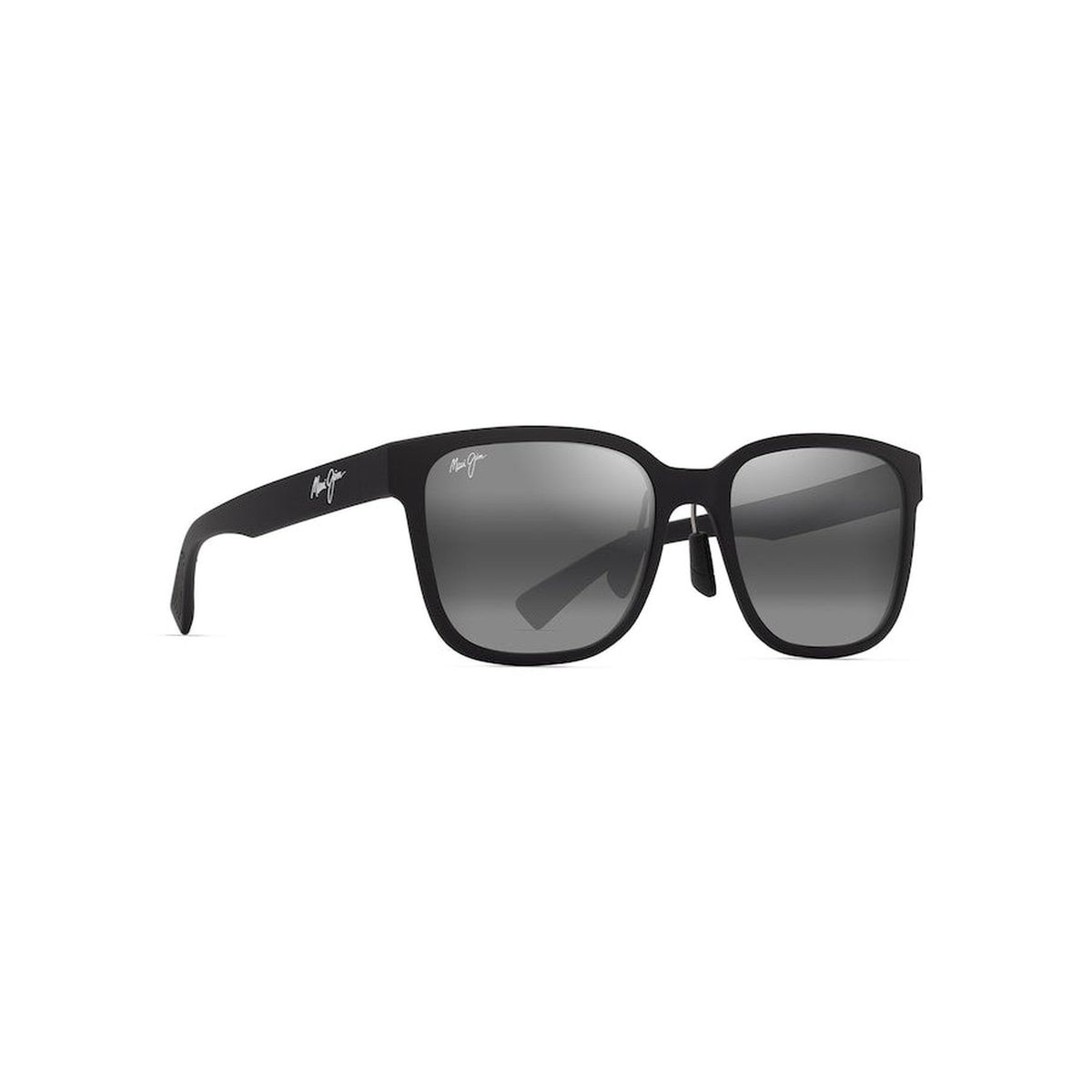MAUI JIM Paulele Asian Fit Sunglasses Matte Black | Neutral Grey
