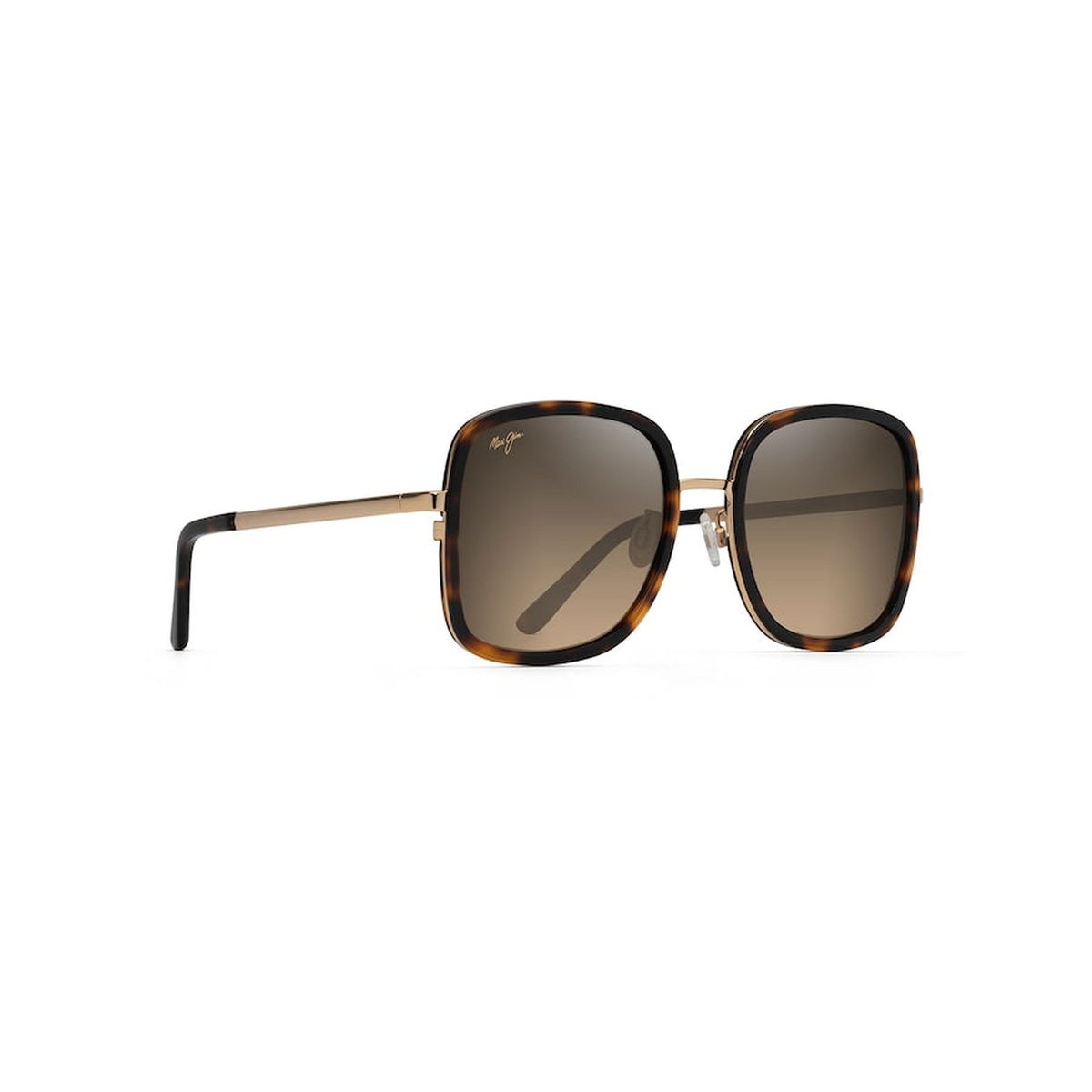 MAUI JIM Pua Sunglasses Tortoise with Shiny Gold | HCL Bronze