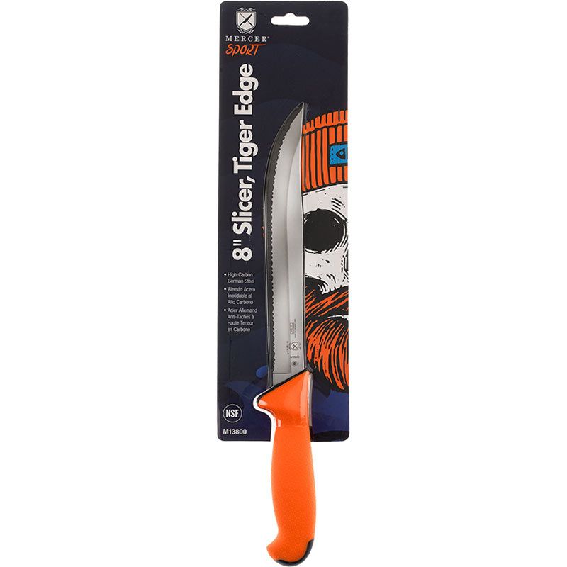 MERCER SPORT Utility Fishing Slicer with Orange Sport Handle