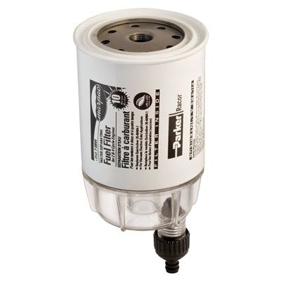 Marpac Fuel/Water Separating Marine Filter Kit - Racor Inside - Fuel Filter with Water Collecting Bowl