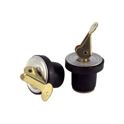 Marpac Baitwell Plugs with Brass Handle - 7/8 Inch ID