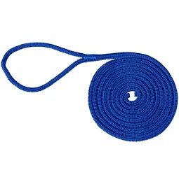 Marpac Premier Double Braided Nylon Dock Line - 5/8 Inch x 25 Feet - Blue