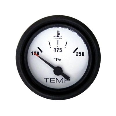 Marpac Premier Elite Domed Water Temperature Gauge - I/O - 2-1/16 Inches