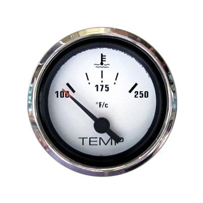 Marpac Premier Elite Domed Water Temperature Gauge - I/O - 2-1/16 Inches