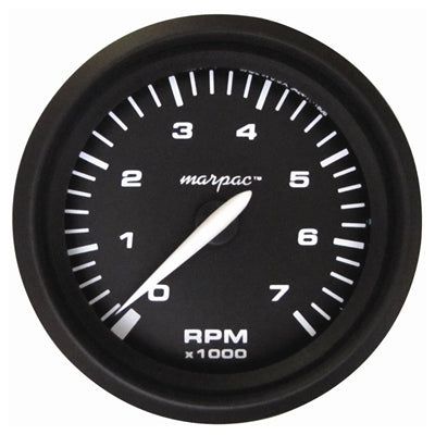 Marpac Premier Performance Domed Tachometer - 0 - 7,000 RPM - 3-3/8 Inches