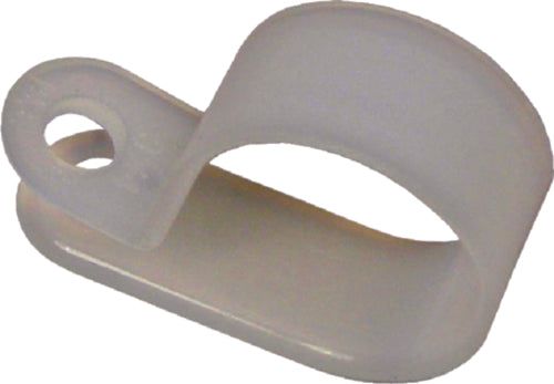 Nylon Cable Clamp | Black and Natural/Clear Color | D.1 Pc.