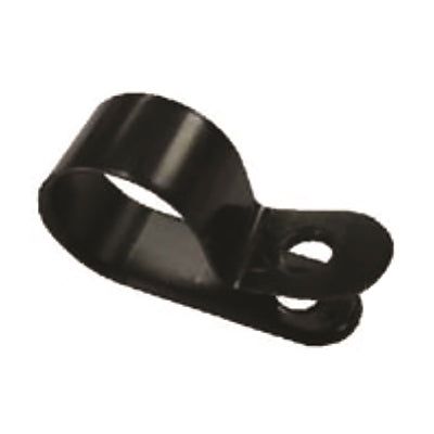Nylon Cable Clamp | Black and Natural/Clear Color | D.1 Pc.