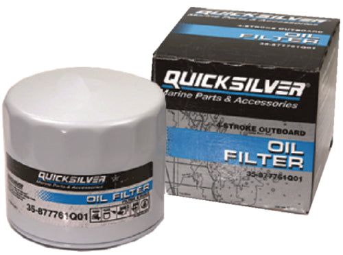 Quicksilver Oil Filter Assembly For Merc/Mariner/Force Replaceable Screw-On Type 75/90/115 HP Four Stroke Outboard