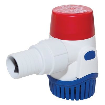 Rule Industries 27DA Submersible, Non-Automatic Marine Bilge Pump (1100GPH, 12V)