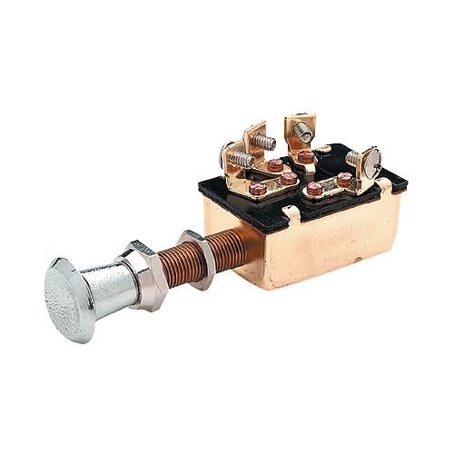 Seachoice - 3 Position Push Pull Switch Off/On#1/On#2