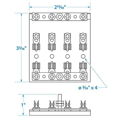 Seachoice-Fuse and Terminal Block