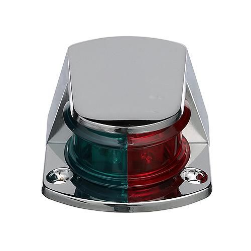 Seachoice LED Bow Marine Navigation Light-Chrome Bi-Color
