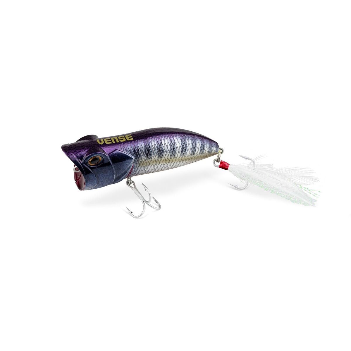 Vense HQD90-H007 Juggernaut 90 3.5" Popper Lure - 3 1/8 oz. - Weed Gill
